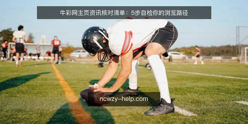 牛彩网主页资讯核对清单：5步自检你的浏览路径 — 准备：明确核对目标与工具 配图